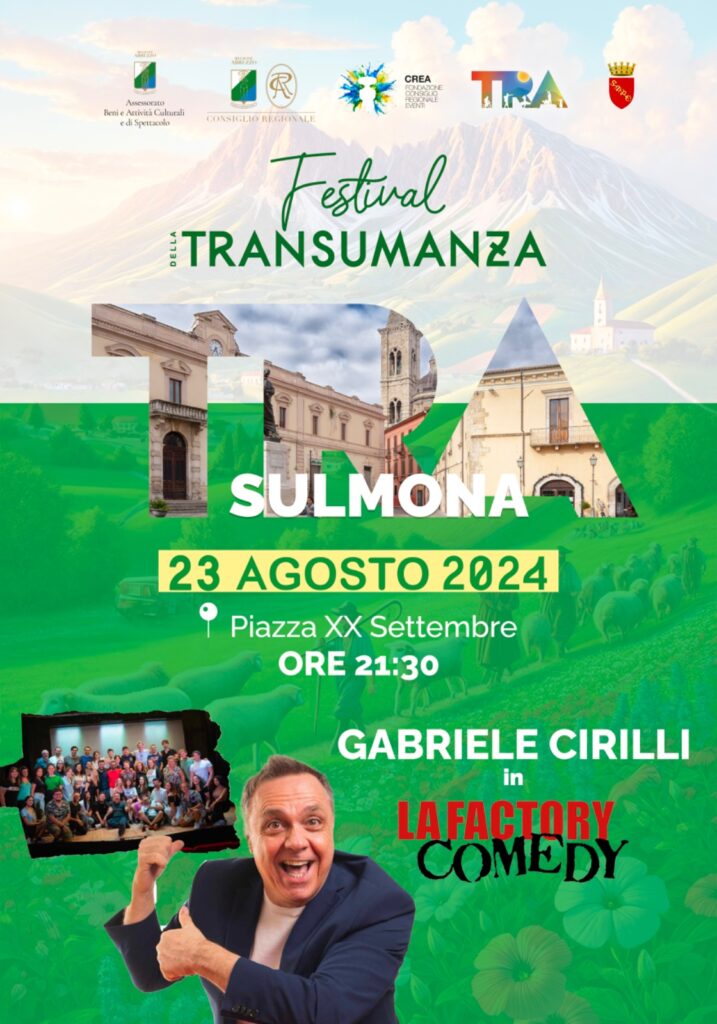 23 Agosto – Cirilli a Sulmona